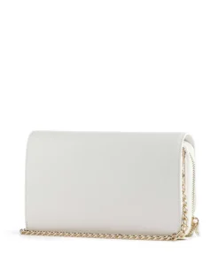 Zero Re Geldbörse Lederimitat weiß