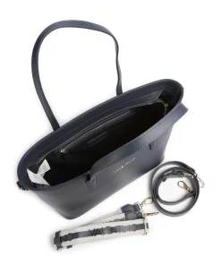 Zero Re Shopper Lederimitat navy