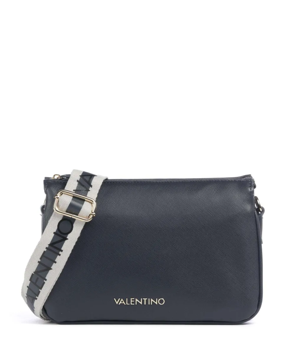 Zero Re Umhängetasche Lederimitat navy