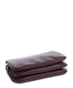 Zero Re Umhängetasche Lederimitat brombeer