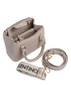 Zero Re Umhängetasche Lederimitat beige