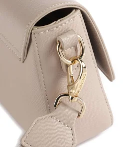 Zero Re Umhängetasche Lederimitat beige