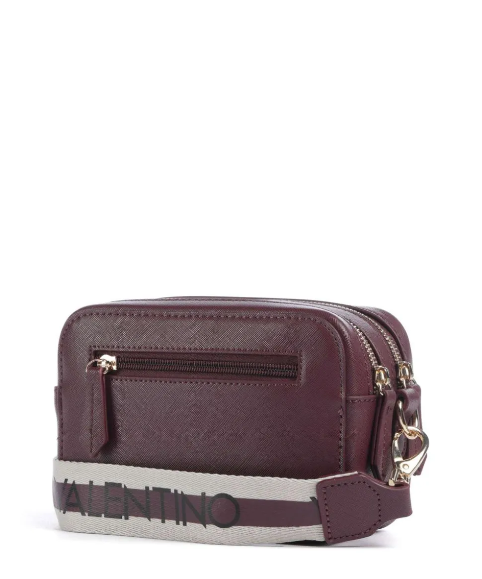 Zero Re Umhängetasche Lederimitat brombeer