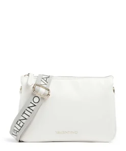 Zero Re Umhängetasche Lederimitat weiß