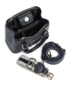 Zero Re Umhängetasche Lederimitat dunkelblau