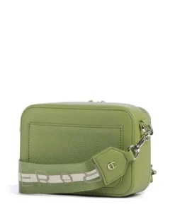Zita S Umhängetasche genarbtes Rindsleder grün