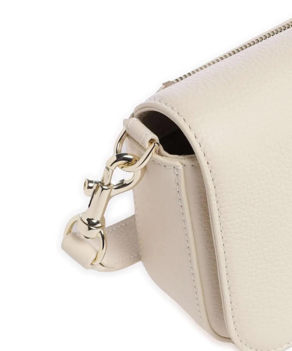 Zita S Umhängetasche genarbtes Rindsleder creme