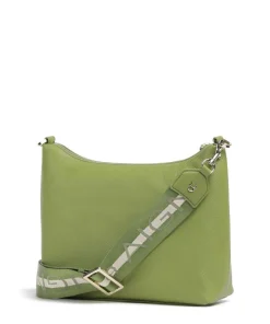 Zita S Umhängetasche genarbtes Rindsleder grün