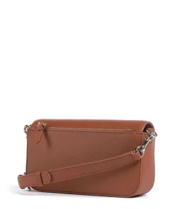 Zita S Umhängetasche genarbtes Rindsleder braun