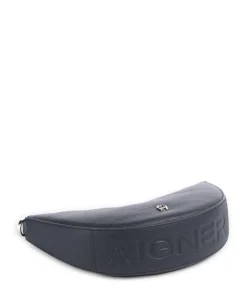 Zita S Umhängetasche genarbtes Rindsleder dunkelblau