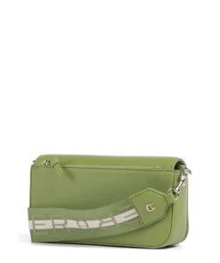 Zita S Umhängetasche genarbtes Rindsleder grün