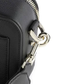 Zita S Umhängetasche genarbtes Rindsleder schwarz