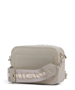 Zita S Umhängetasche genarbtes Rindsleder beige