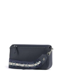 Zita S Umhängetasche genarbtes Rindsleder dunkelblau