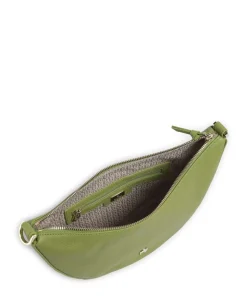 Zita S Umhängetasche genarbtes Rindsleder grün