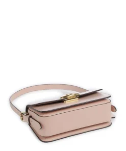 Zoe Schultertasche fein genarbtes Rindsleder powder