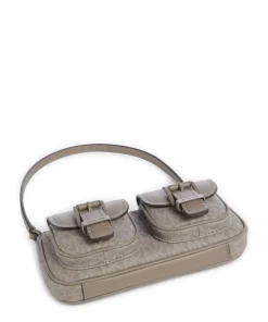 Zoe Small Schultertasche Lederimitat taupe