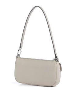 Zoe Small Schultertasche genarbtes Rindsleder sand