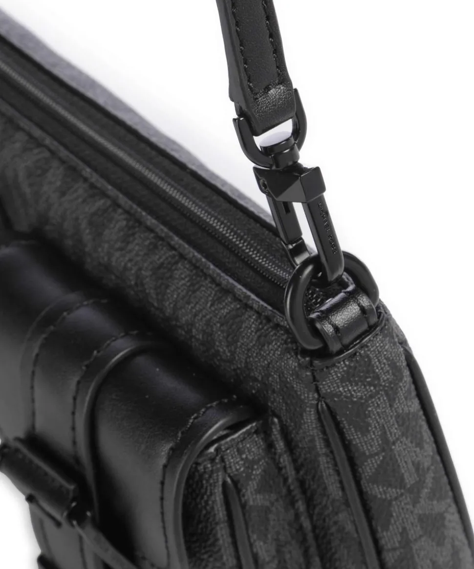 Zoe Small Schultertasche Lederimitat schwarz