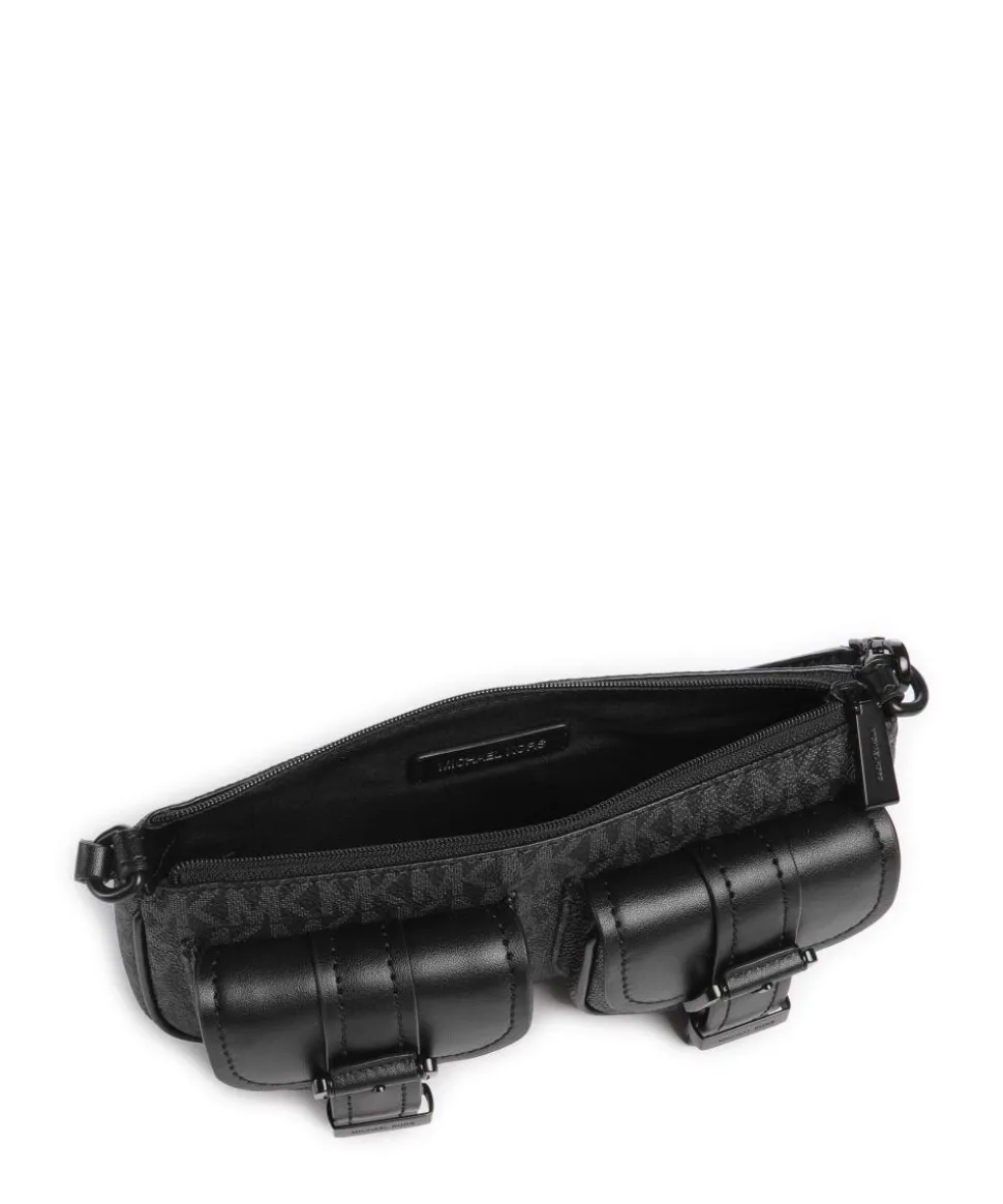 Zoe Small Schultertasche Lederimitat schwarz